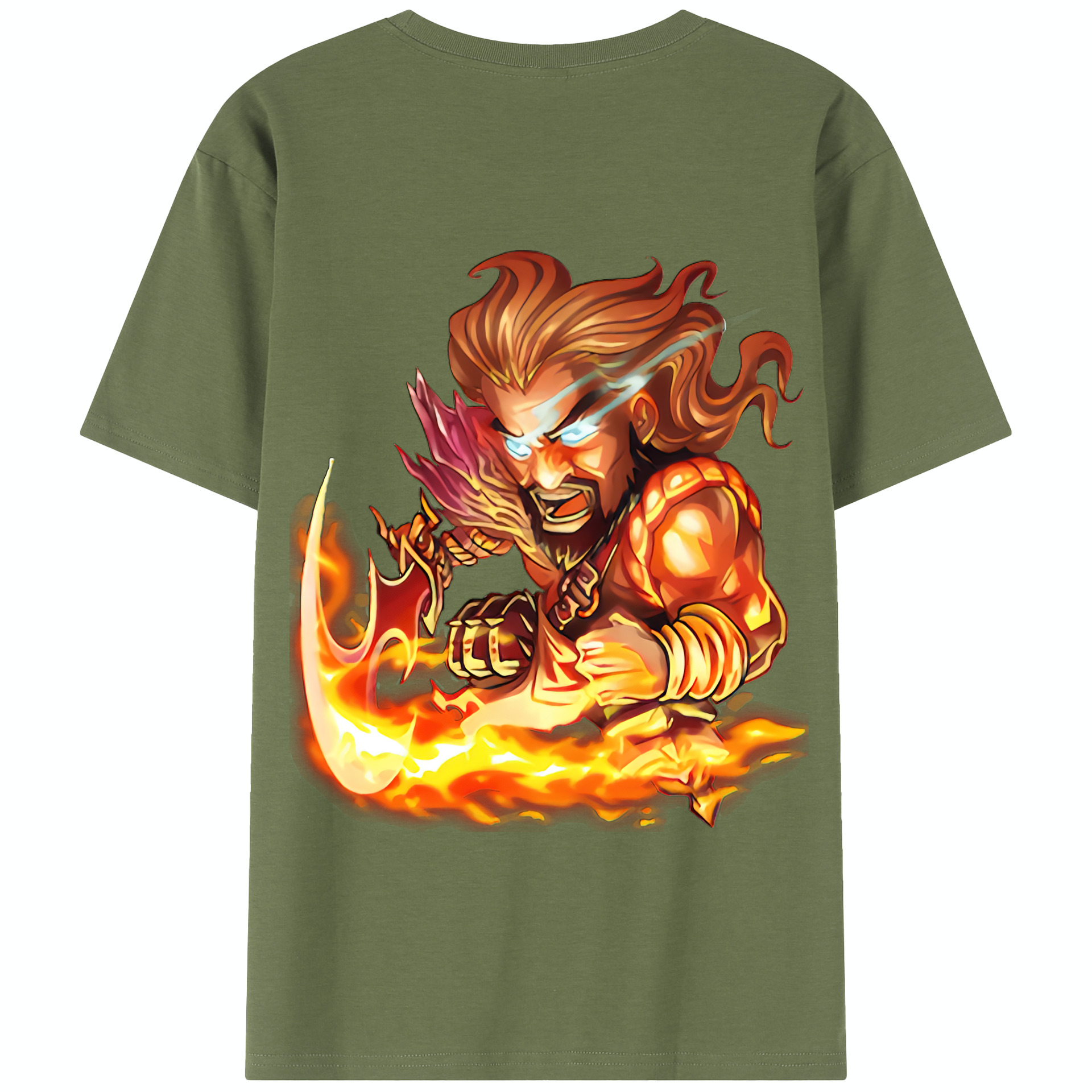 リーグ・オブ・レジェンド League of Legends LOL 綿100％半袖Tシャツ（背面プリント）